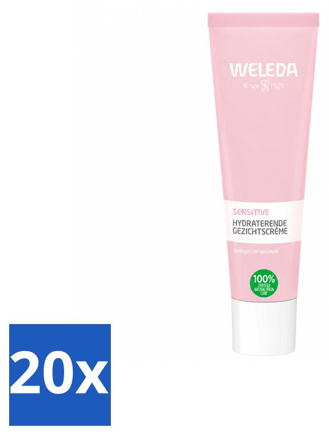 20 x Weleda Sensitive Feuchtigkeitscreme für empfindliche Haut 30 ml - Vorteilspackung - 20 Stücke