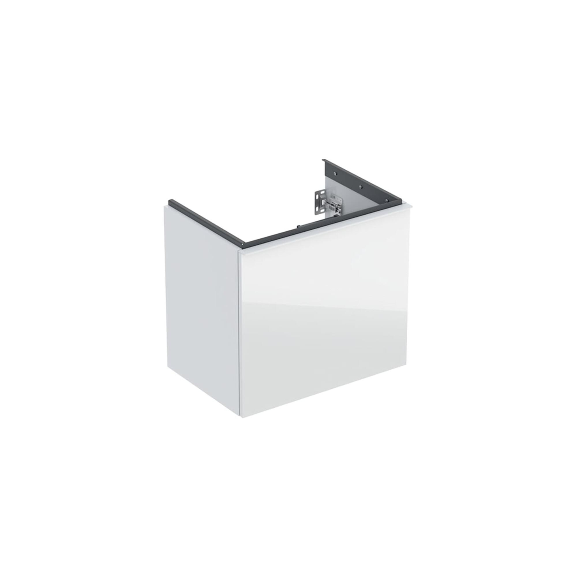 Geberit Waschtischunterschrank Acanto vrk A, B 60cm, we. hgl / we. gl / we. ma (503008012)