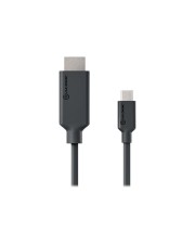 Alogic USB C Adapterkabel Typ -HDMI M/M 4k 60 Hz 2m sw Digital/Daten Digital/Display/Video 2 m (EL2UCHD-02)