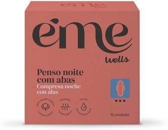 Éme Wells Pensos de Noite com Abas Éme 10 un
