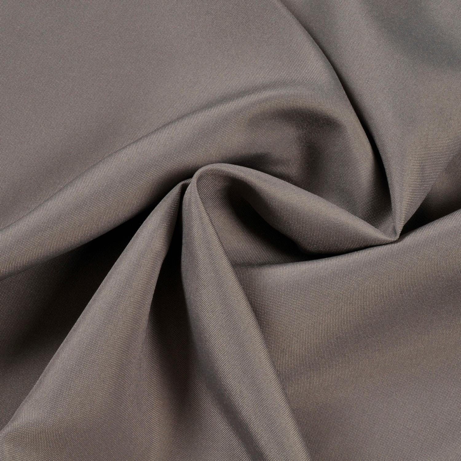Vorhang GERSTER "Ilia" Gr. 1, grau, B:140cm H:235cm, Wirkware, Polyester, Gardinen, Vorhang, HxB: 235x140, klasischer Uni Ösenschal grau 235cm, Ösen, 140cm