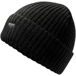 Mütze, Acryl, Thinsulate, schwarz - schwarz - Einheitsgröße