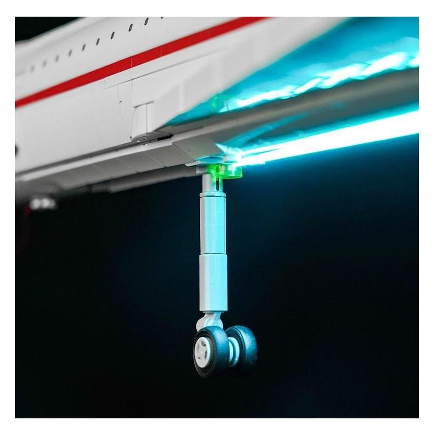 BrickBling LED Licht Set für LEGO Concorde (10318) (P54401)