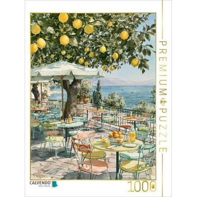 CALVENDO Puzzle Grün küsst den Winter | 1000 Teile Lege-Größe 64 × 48 cm Foto-Puzzle für glückliche Stunden