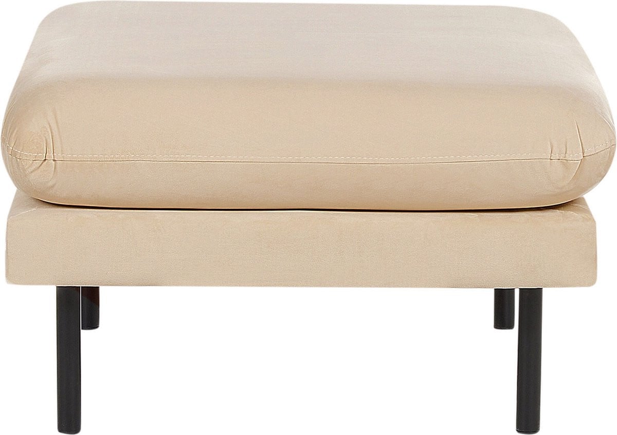 VINTERBRO Ottomaan - Beige - Fluweel