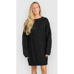 Billabong Slow Day Kleid black pebble Gr. M