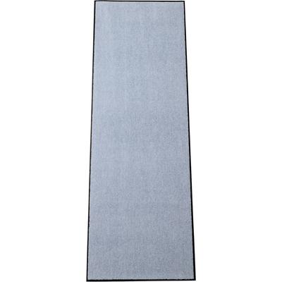 Fußmatte SALONLOEWE Gr. 2, grau (silbergrau), B:60cm H:7mm L:85cm, Kunstfaser, Polyamid, Teppiche, Fußmatte