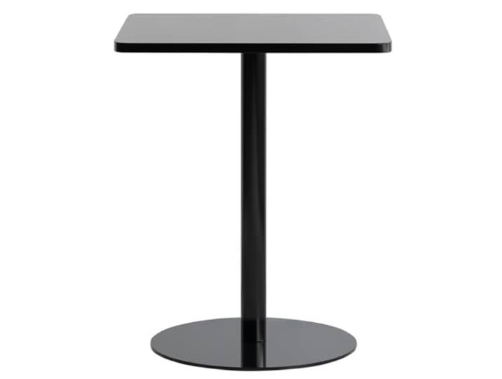 Runde Tische， 29 Höhe, mit Metallsockel, dekorativer Säulentisch(/Black)