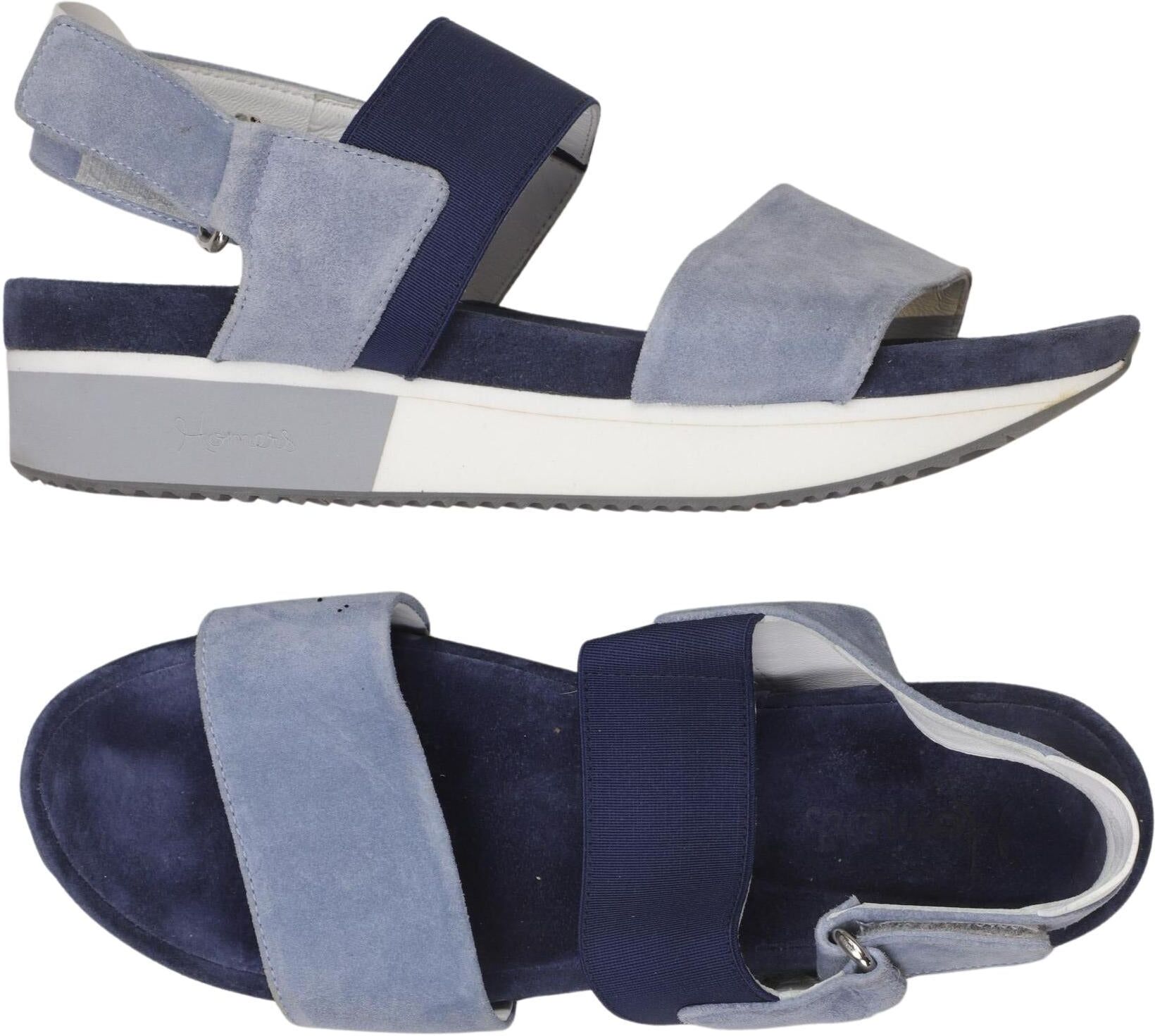 Homers Damen Sandalen, Hellblau, Gr. EU 40, kein / Etikett - Second Hand