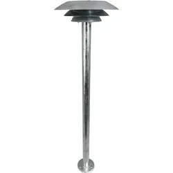 Dyberg Larsen, Gartenbeleuchtung, DL25 bed lampe Ø25 H90 cm galvaniseret G9 (G9)