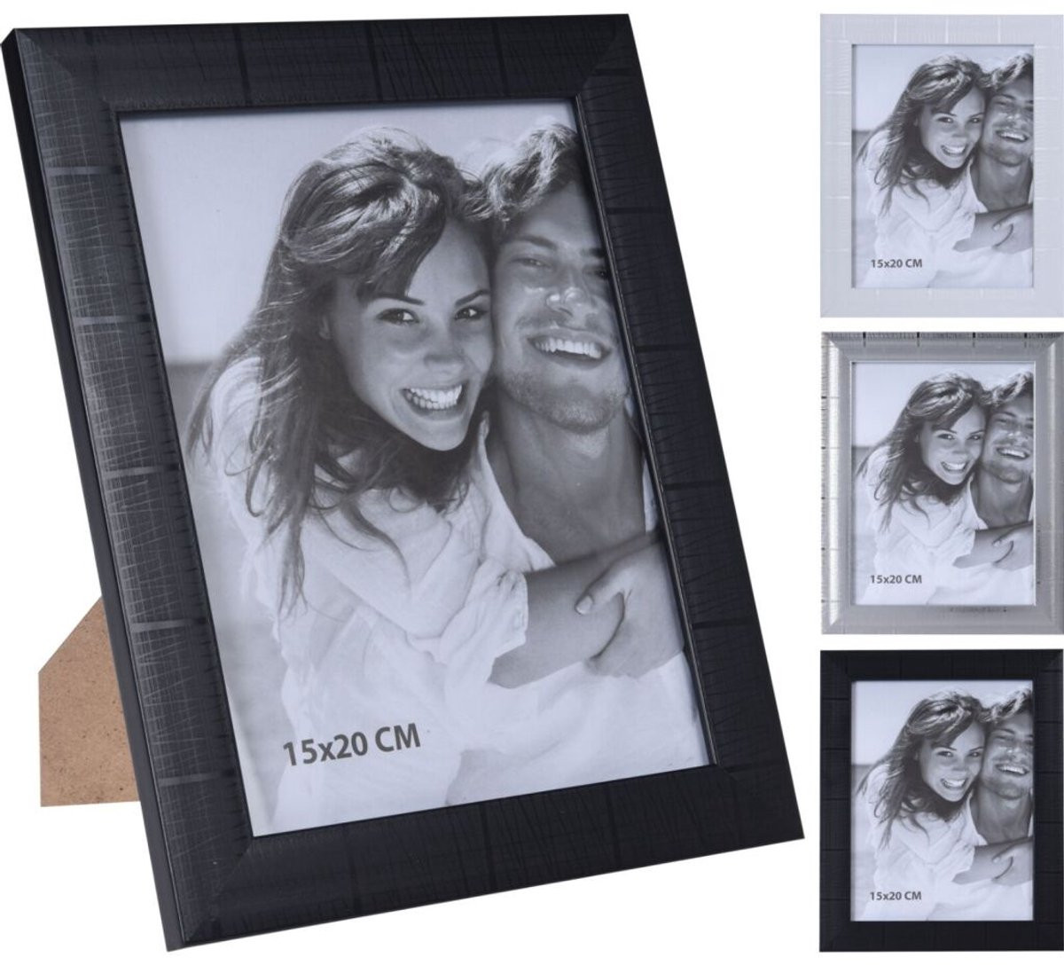 Fotolijst 15x20 cm in 3 verschillende uitvoeringen