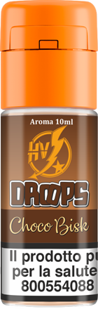 Flavourart Choco Bisk Drops High Voltage Aroma Concentrato 10ml Biscotto Cioccolato