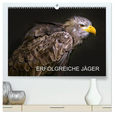 Erfolgreiche Jäger (hochwertiger Premium Wandkalender 2027 DIN A2 quer), Kunstdruck in Hochglanz