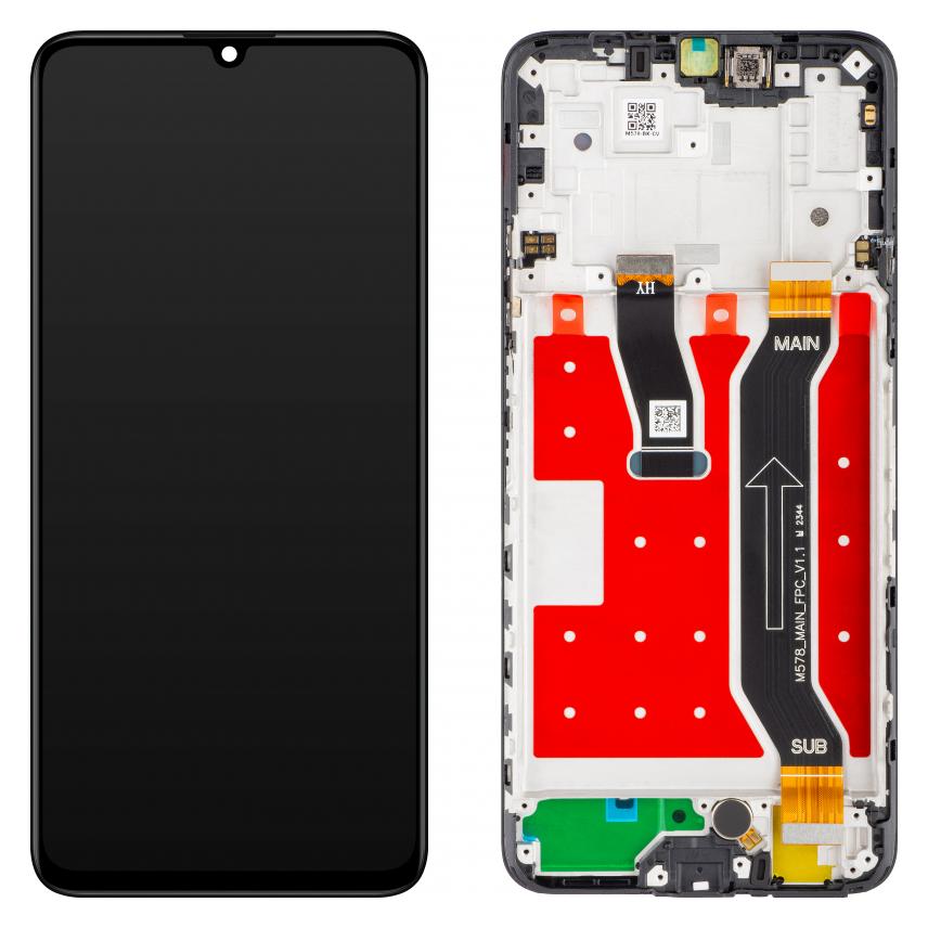 Huawei Display Unit für nova Y72, Schwarz (Display) (02356ACK)