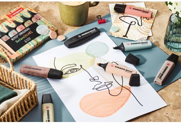 Stabilo Boss Highlighter   Nature   Jordgrøn
