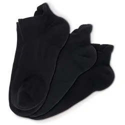 Tchibo - 3 Paar Sportsocken - Unisex - Gr. 39-42 - schwarz