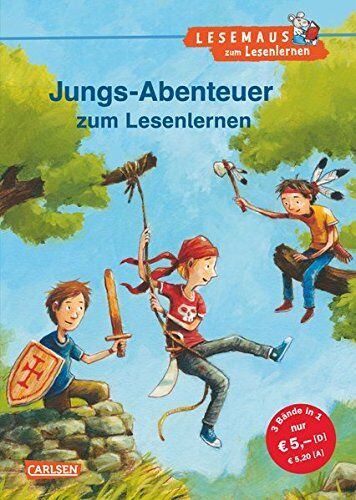 Ursel Scheffler - LESEMAUS zum Lesenlernen Sammelbände: Jungs-Abenteuer zum Lesenlernen: Einfache Geschichten zum Selberlesen - Lesen üben und vertiefen - Preis vom 17.10.2026 19:25:27 h