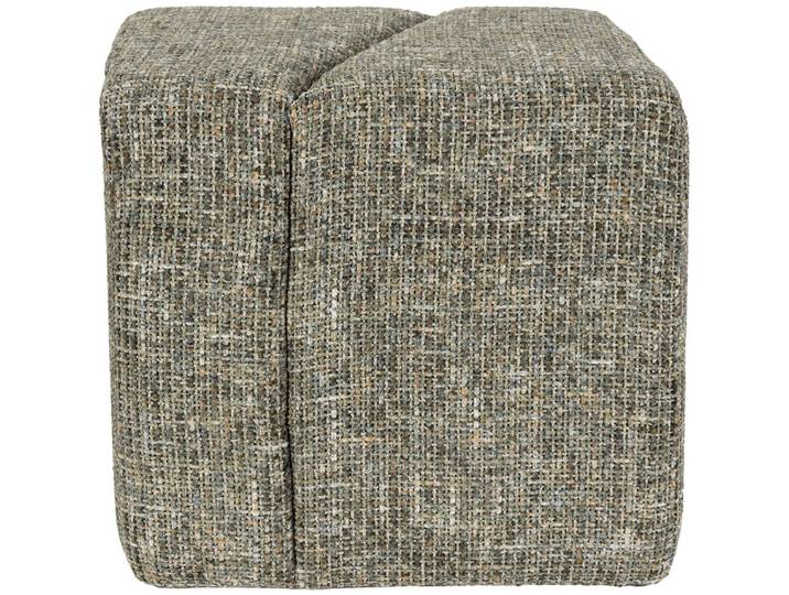 Housecraft Living Dance Poef Vierkant Groen