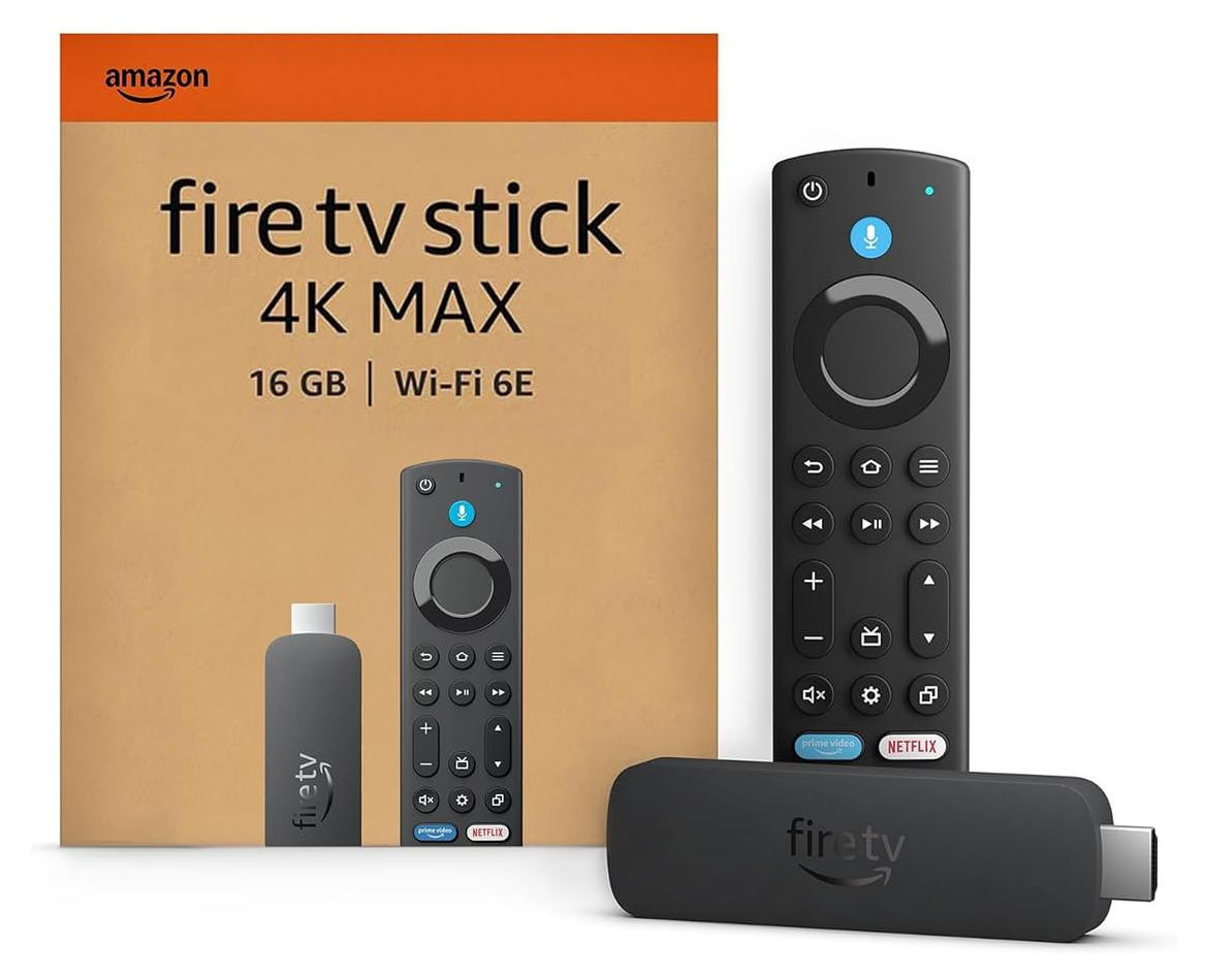 Amazon Fire TV Stick 4K Max met WiFi 6E en Ambient TV