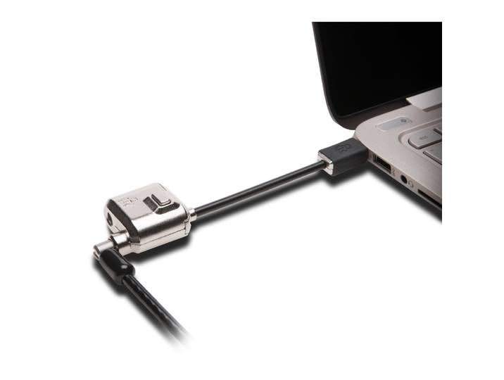 Kensington Câble de sécurité mobile MiniSaver, 1,8 m, Kensington, Clé, Clé plate, Acier au carbone, Noir K67890WW