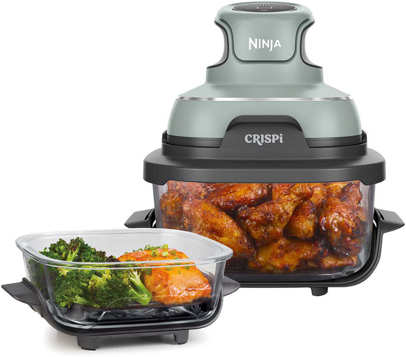 Ninja  CRISPi FN101EUSG - Friggitrice ad aria 9,5L - Verde Salvia