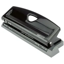 RAPESCO Verstellbarer 6-fach-Locher schwarz, 20.4x4.3x6.8 cm