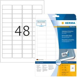 Herma, Etiketten, Etiketten