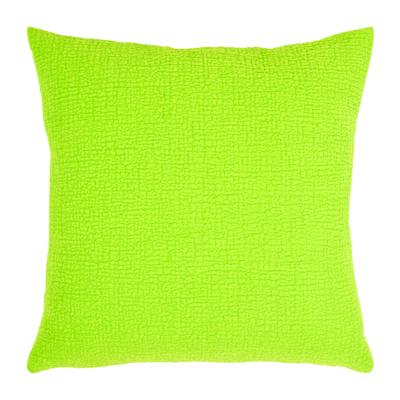 Dekokissen PAD "Fashion", grün, unifarben, B:60cm L:60cm, Polyester, Dekokissen_Sitzkissen_Kissenhüllen, aus einer italienischen Fashionweberei