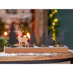 Adventsleuchter Foreta Waldmotiv
