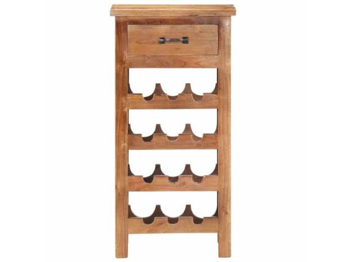 Weinschrank Massivholz Akazie 40x30x80 cm Handgefertigt, polierte und lackierte Oberfläche, viel Raum, gebrauchsfertig, Unikat