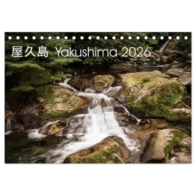 Yakushima - Japans Weltnaturerbe (Tischkalender 2026 DIN A5 quer), CALVENDO Monatskalender