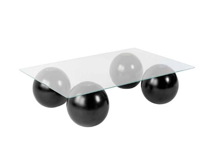 Skye Decor Glastisch (Einzeltisch), Modernes Design, Stabile Konstruktion Couchtisch