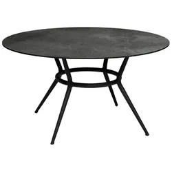 Tisch Joy Cane-line Tischplatte Kompaktlaminat dunkelgrau, Designer Cane-line Design-Team, 75 cm