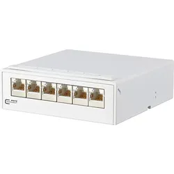 METZ CONNECT AP-Verteiler 6Port C6 6xRJ45, rws 130862-21-E