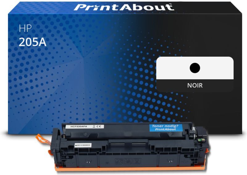PrintAbout Toner compatible HP 205A (CF530A) - Noir Noir