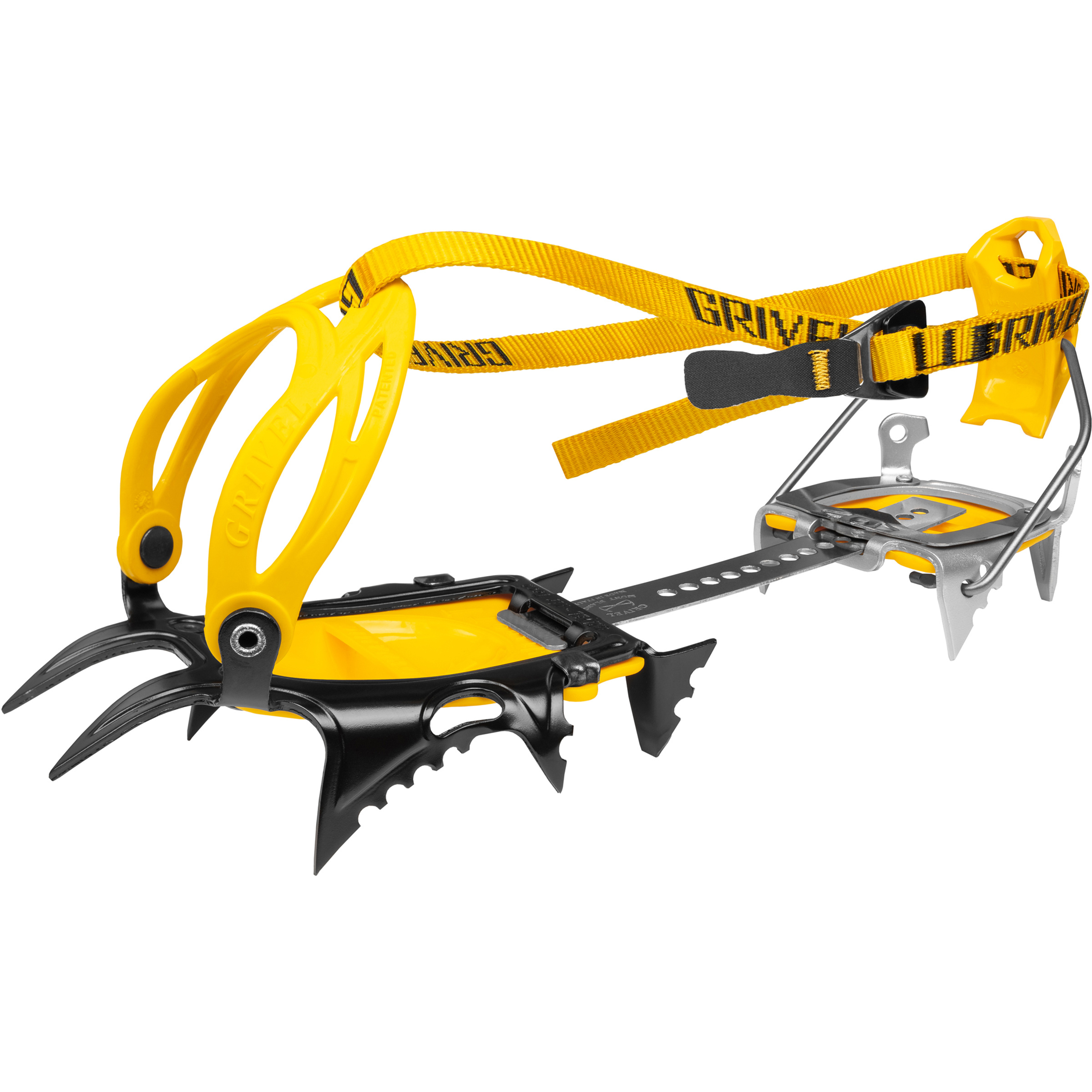 Grivel Airtech Hybrid New-Matic Evo Steigeisen Steigeisen orange Hochtour