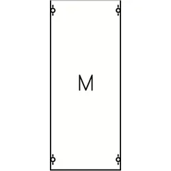 Striebel & John 1M0A Montageplatten-Modul, 4RE/BH0, 1 FB, Modul montiert auf EDF-Profil 2CPX037595R9999