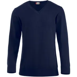 CLIQUE Aston V-Neck Strickpullover Herren 580 - dunkles marine XL