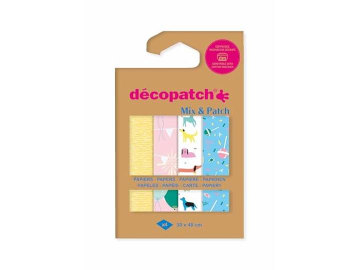 Decopatch - Blad, DP037C, meerkleurig