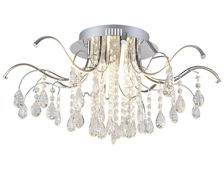Deckenlampe LED PAMPILLE Ø60cm 17.6W silberfarben