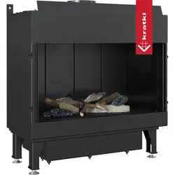 Gaskamin KRATKI LEO 70 Vorderseite Propan Ø 100/150 4,8 kW