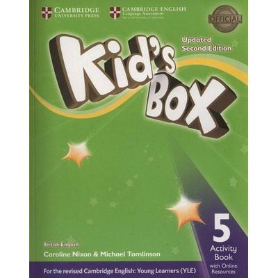 Kid's Box Level 5 Activity Book with Online Resources British English, Taschenbuch von Caroline Nixon,Michael Tomlinson, Cambridge University Press,