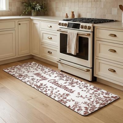 Laura Ashley Christmas Wellness Kitchen Mats