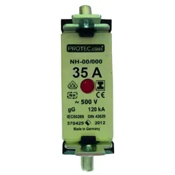 PROTEC NH-Sicherung (spannungsfr. Griffl.) PSI NH000 SF 35A