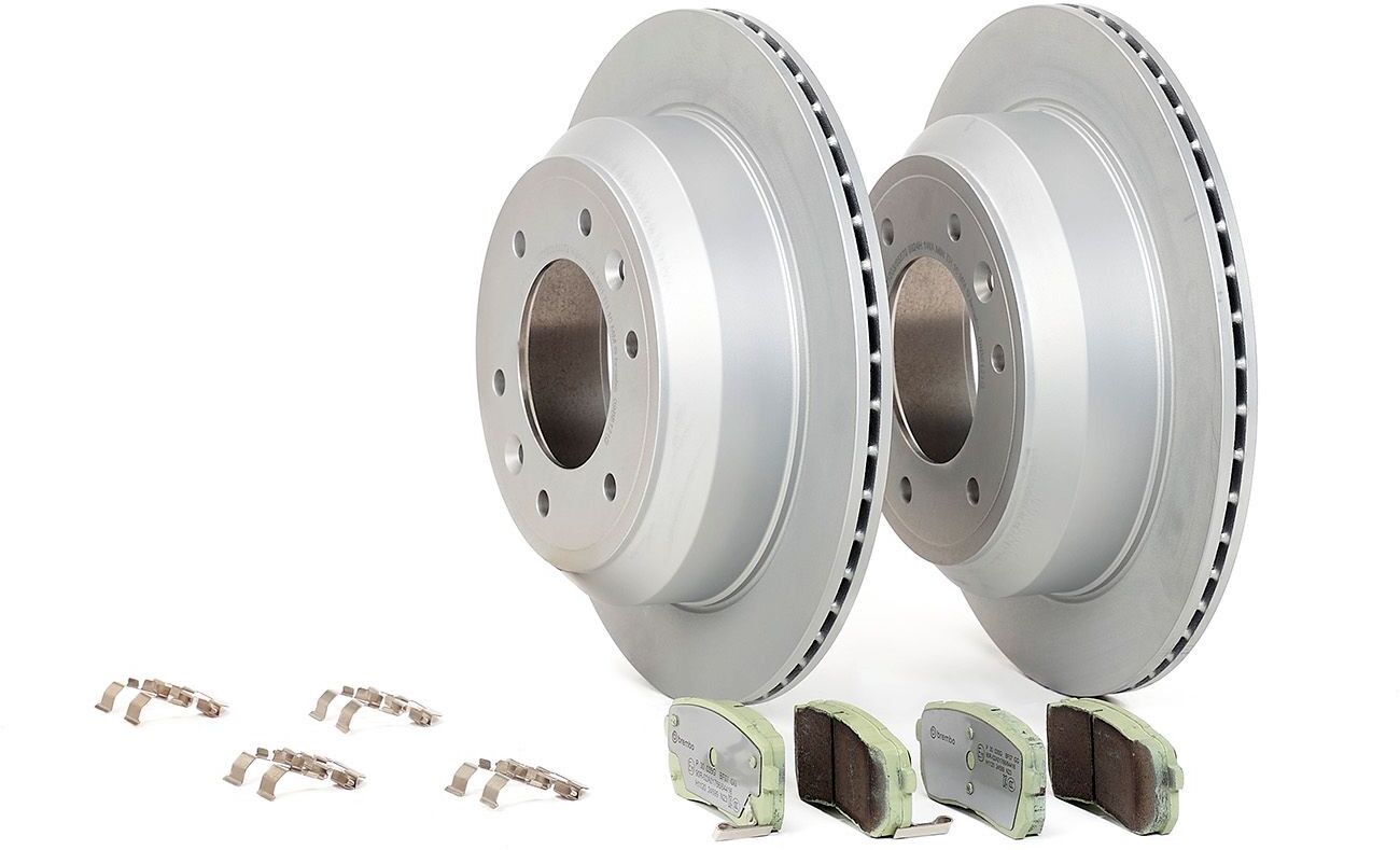 BREMBO KT 10 020 Bremseskiver og klodser