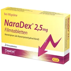 NaraDex® 2,5 mg 2 St