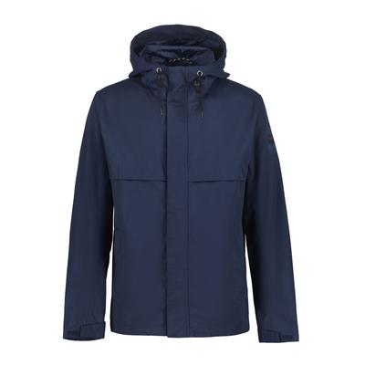 Outdoorjacke ICEPEAK "Icepeak Jacke Villandry", Herren, Gr. 46, blau (dunkel blau), Stoff, 88% Polyester, 12% Baumwolle, normal, Jacken Outdoorjacke
