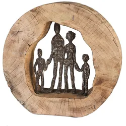 Casablanca by Gilde, Deko Figuren + Skulpturen, Family together