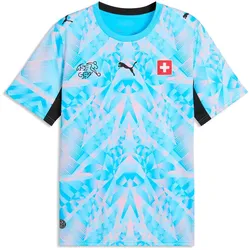 PUMA SFV Schweiz Match Torwarttrikot 2026 Herren 86 - luminous blue/peach smoothie 3XL