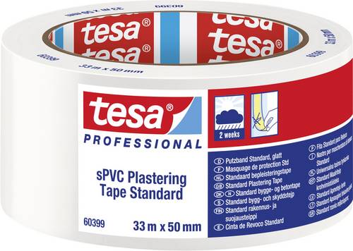 Tesa SPVC 60399-00005-00 Putzband tesa Professional Weiß (L x B) 33m x 50mm 1St.